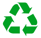 Symbol Recyklingu on SoftBank