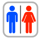 🚻 Restroom Emoji in SoftBank