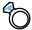 💍 Ring Emoji in SoftBank