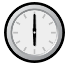 Six O’clock Emoji in SoftBank