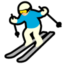 🎿 Skis Emoji in SoftBank