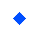 작은 파란색 다이아몬드 on SoftBank
