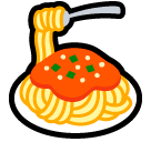 🍝 Spaghetti Emoji in SoftBank