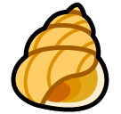 Spiral Shell Emoji in SoftBank