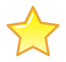 Estrela Emoji SoftBank
