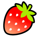 Erdbeere Emoji SoftBank