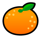 🍊 Mandarine Emoji auf SoftBank