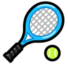 🎾 Теннисный мяч Эмодзи в SoftBank