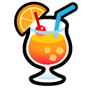 🍹 Bebida tropical Emoji nos SoftBank