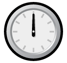Twelve O’clock Emoji in SoftBank