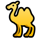 🐫 Zweihöckriges Kamel Emoji auf SoftBank