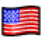 Bandera de Estados Unidos Emoji SoftBank