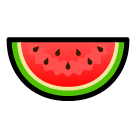 🍉 Wassermelone Emoji auf SoftBank