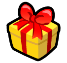 🎁 Wrapped Gift Emoji in SoftBank