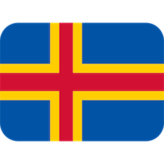 Flagge der Åland-Inseln on Twitter