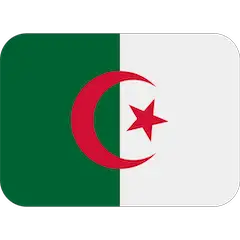 Bandiera dell'Algeria on Twitter