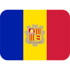 Bandeira de Andorra Emoji Twitter
