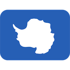 🇦🇶 Bandera de la Antártida Emoji en Twitter