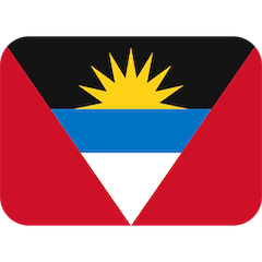 Флаг Антигуа и Барбуды Эмодзи в Twitter
