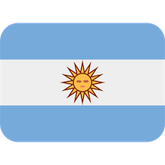 Flagge von Argentinien Emoji Twitter