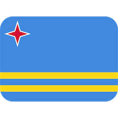 🇦🇼 Flagge von Aruba Emoji auf Twitter