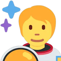 🧑‍🚀 Astronaut(in) Emoji auf Twitter