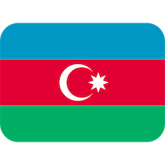 🇦🇿 Bandera de Azerbaiyán Emoji en Twitter