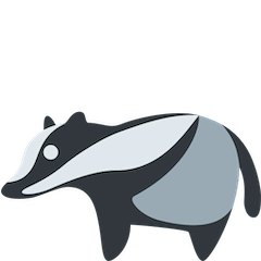 🦡 Badger Emoji on Twitter