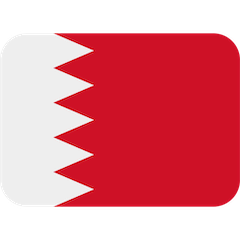 Bandera de Baréin Emoji Twitter