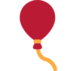 Воздушный шарик Эмодзи в Twitter