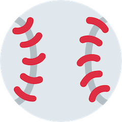 Bola de basebol Emoji Twitter