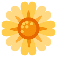 🌼 Flor Emoji en Twitter