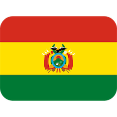 Bandera de Bolivia Emoji Twitter