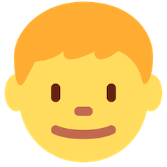 Boy Emoji on Twitter