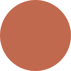 Círculo marrón Emoji Twitter
