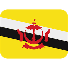 Drapeau du Brunei Émoji Twitter