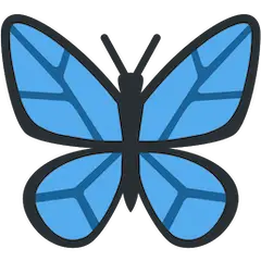 Butterfly Emoji on Twitter