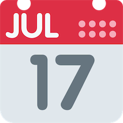 📅 Calendar Emoji on Twitter