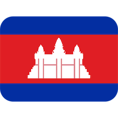 🇰🇭 Flagge von Kambodscha Emoji auf Twitter