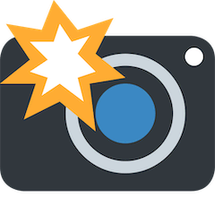 Camera With Flash Emoji on Twitter