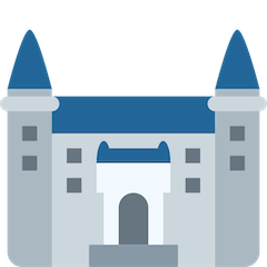 Castillo europeo Emoji Twitter