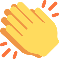 👏 Klatschende Hände Emoji auf Twitter