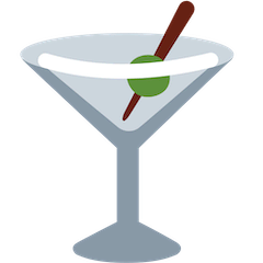 Bicchiere da cocktail Emoji Twitter