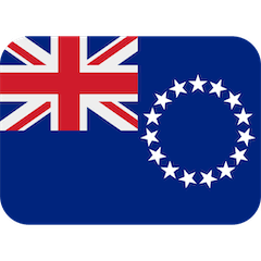 Flagge der Cookinseln Emoji Twitter