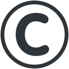 ©️ Símbolo de copyright Emoji en Twitter