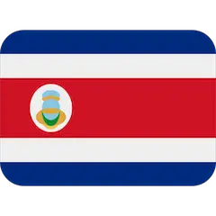 🇨🇷 Flagge von Costa Rica Emoji auf Twitter