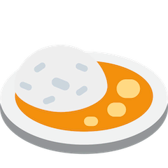 Curry Rice Emoji on Twitter