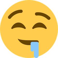 Sabberndes Gesicht Emoji Twitter