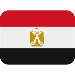 Bandeira do Egito Emoji Twitter