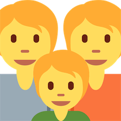 Familie Emoji Twitter